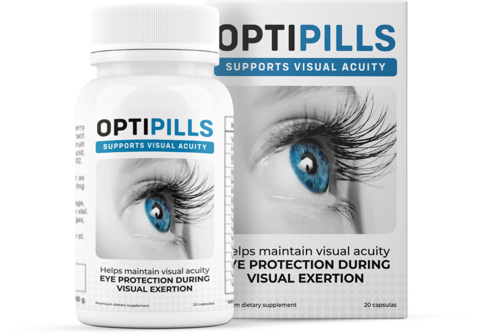 OptiPills - Integratore per il benessere visivo naturale con ingredienti selezionati per la salute degli occhi